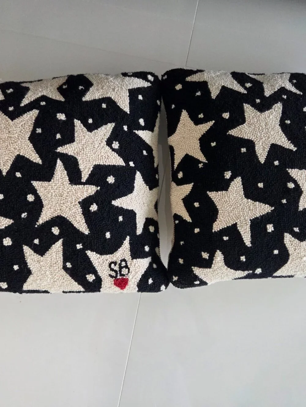 2 Susan Branch Star Pillows